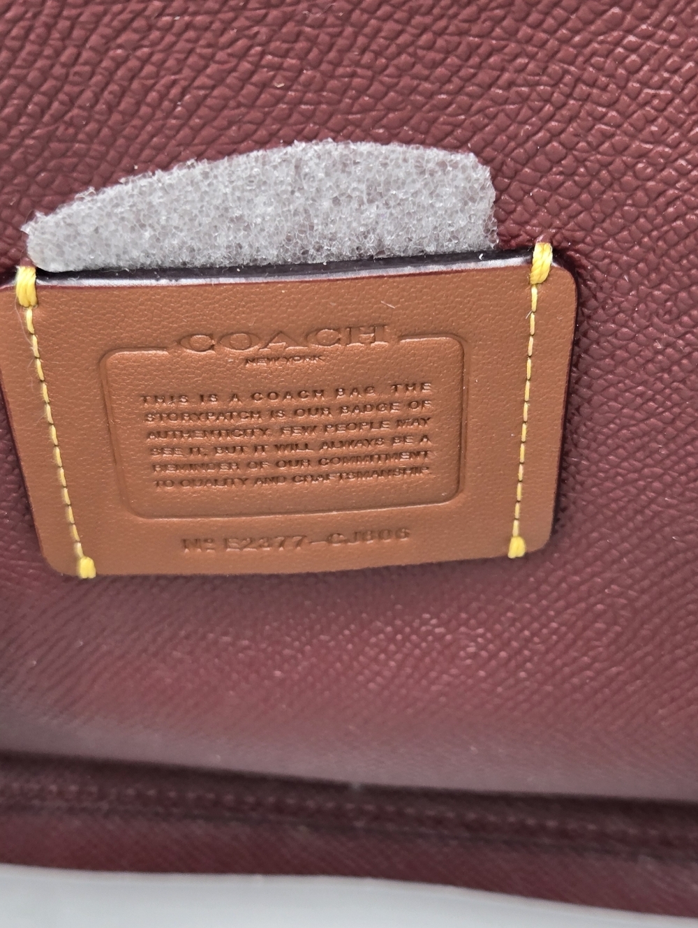 #  Coach Polished Pebble Leather Carter Carryall 28 Black - Picture 14 of 15